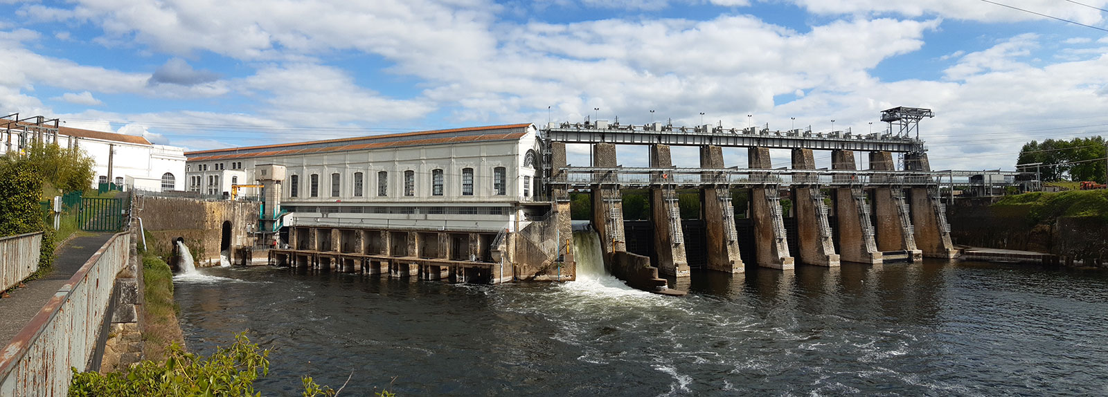 The Tuilières EDF dam