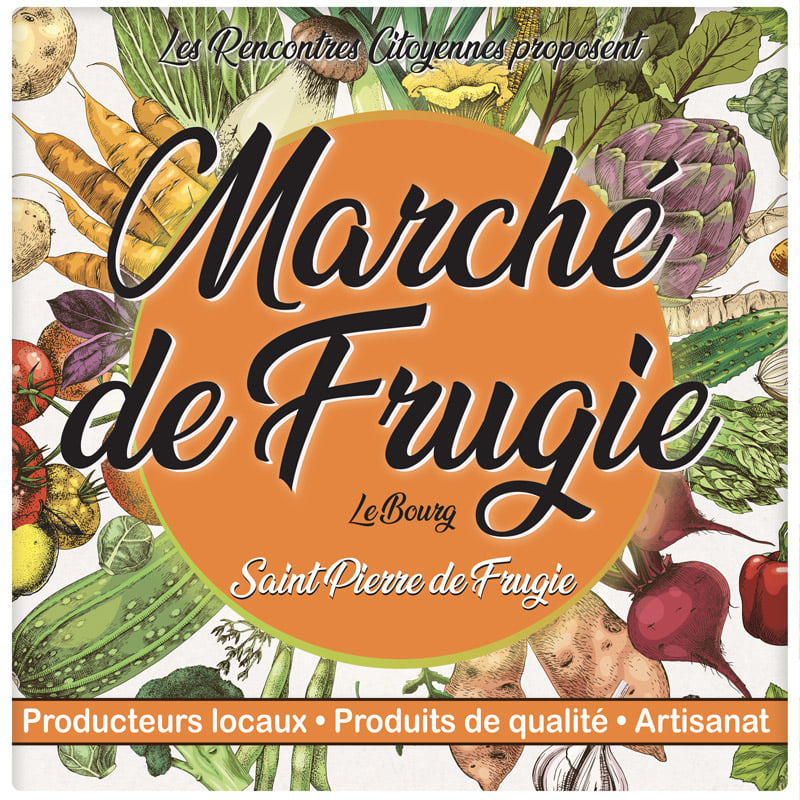 Marché hedomadaire Saint Pierre de Frugie