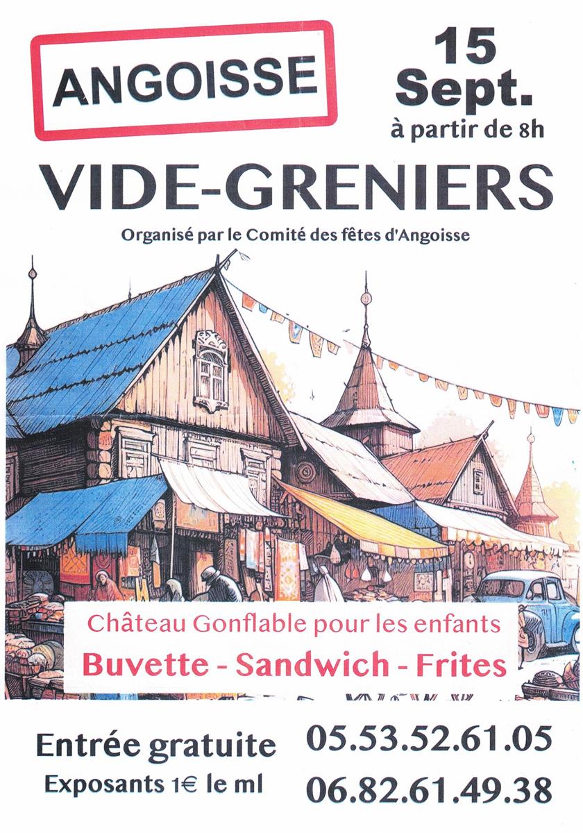 Vide greniers d'Angoisse