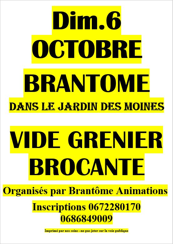 Vide-greniers & brocante