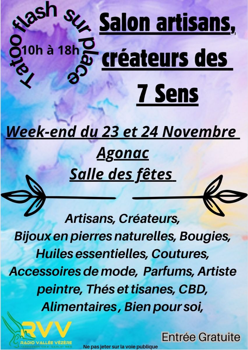 Salon artisans et créateurs des 7 sens