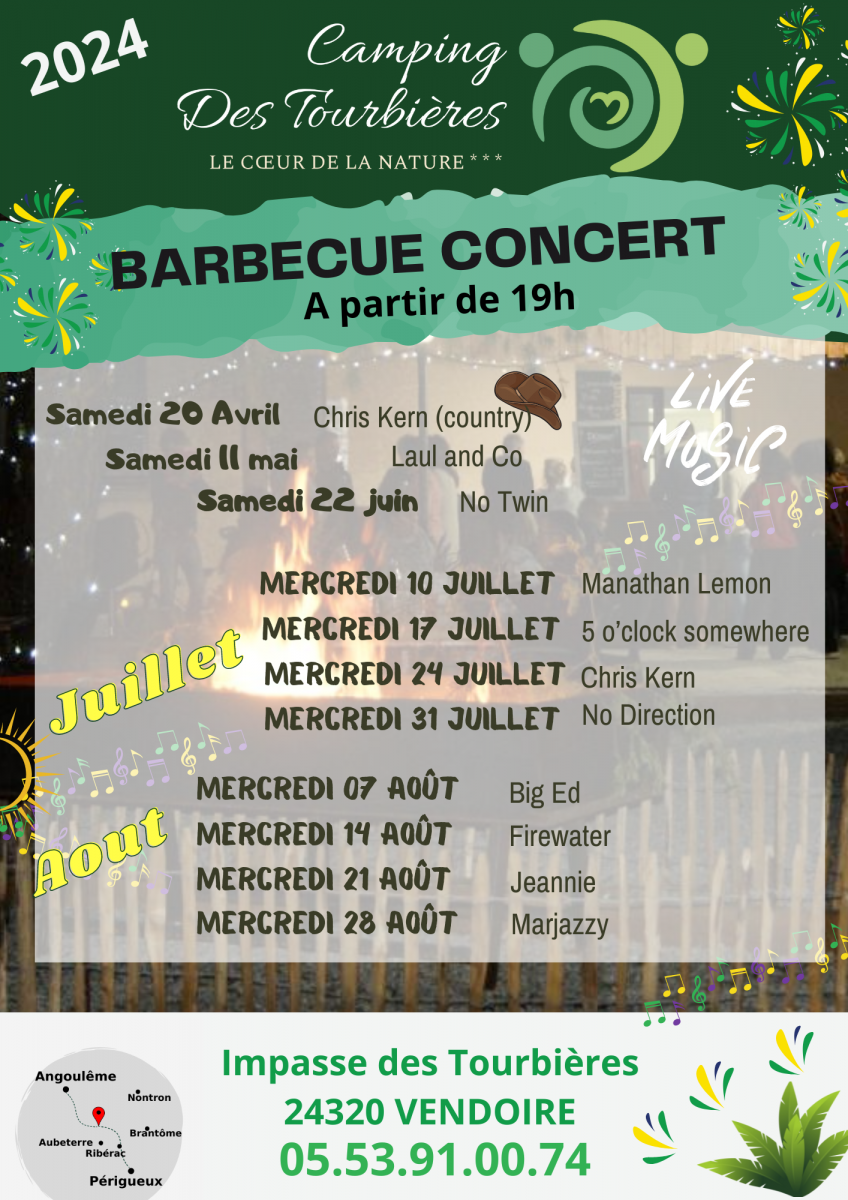 Soirée BARBECUE-CONCERT