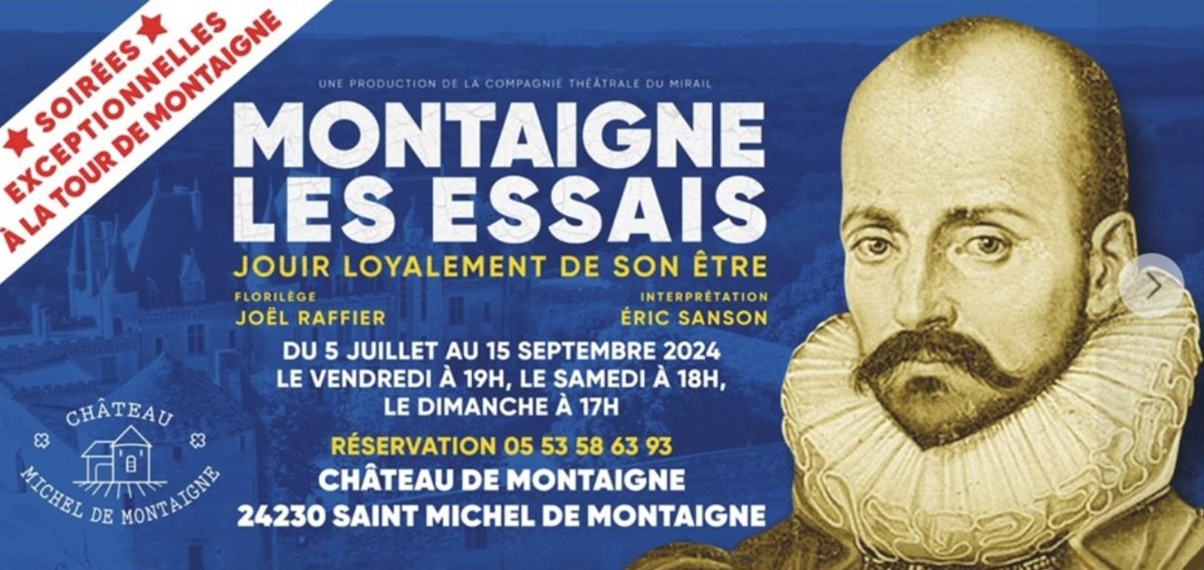 Pièce de Théâtre: "Montaigne Les Essais, Jouir ...