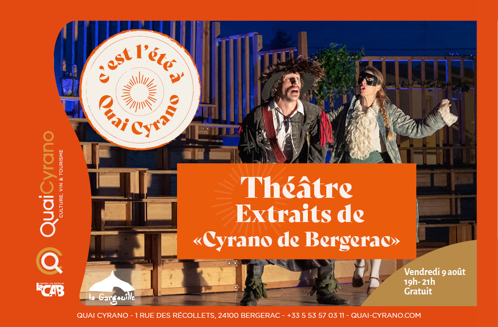 C'est l'été à Quai Cyrano : théâtre - Extraits ...