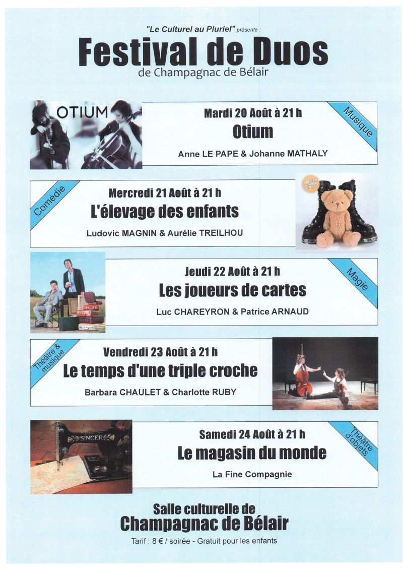 Festival de Duos : Théâtre d'objets "Le magasi ...