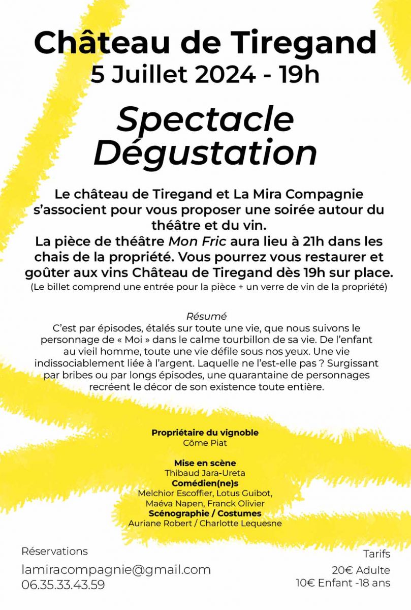 Mon Fric - Spectacle / Dégustation