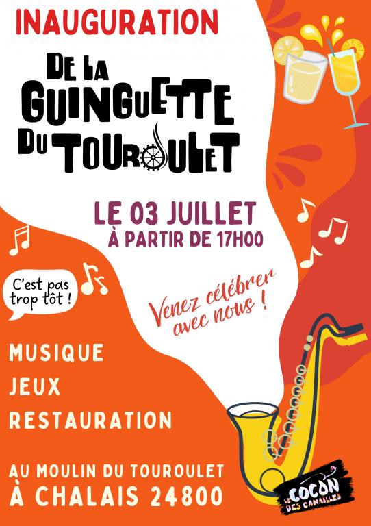 Inauguration de la Guinguette du Touroulet