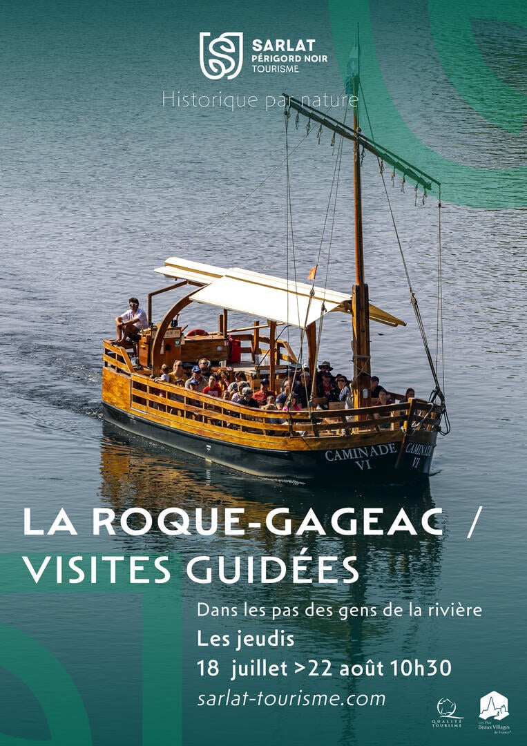 Visite de La Roque-Gageac "Dans les pas des ge ...