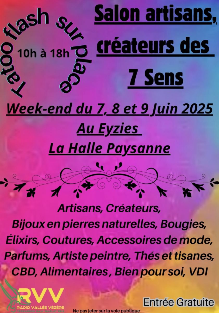 Salon artisans et créateurs des 7 sens