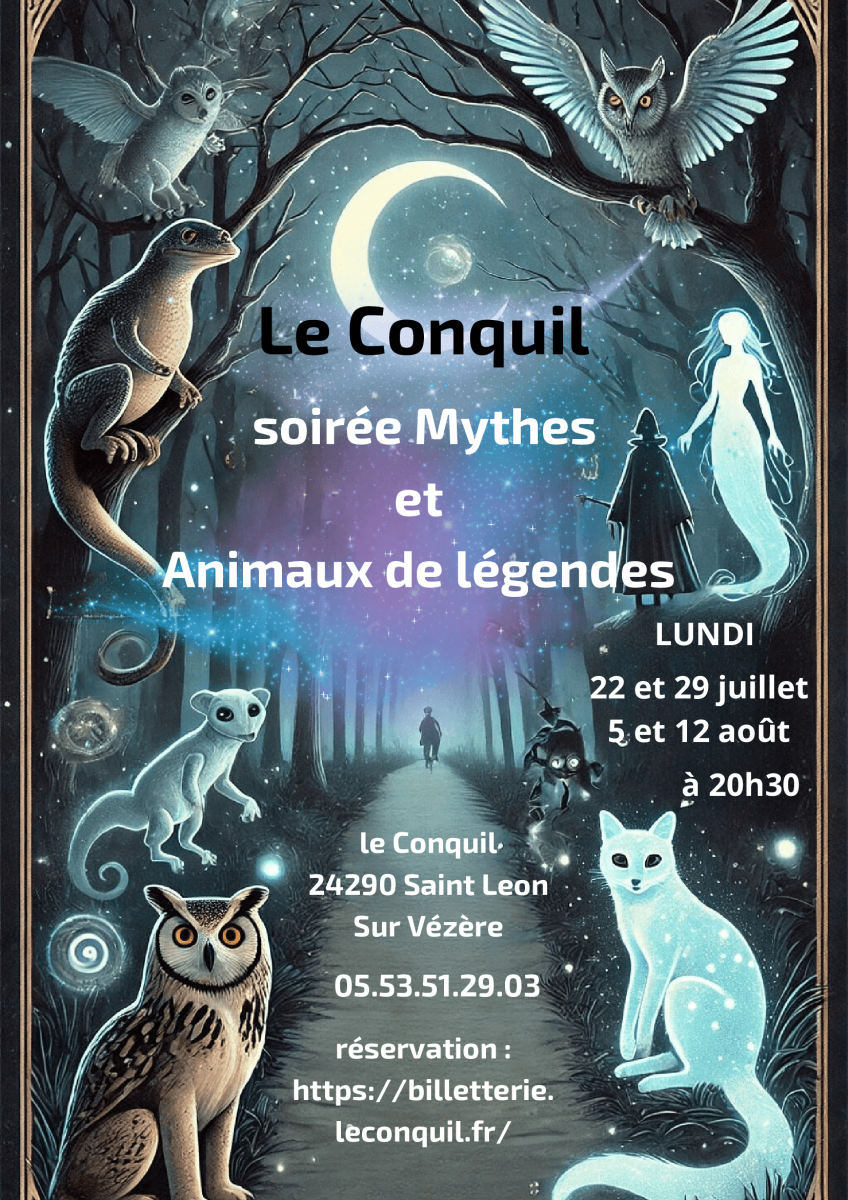 soirée mythes et animaux de légendes