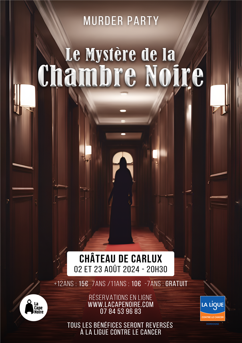 MURDER PARTY CARLUX : Le Mystère de la Chambre ...