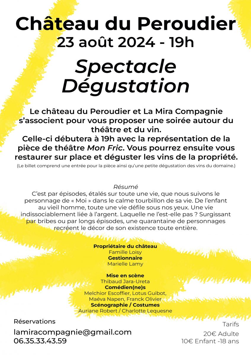 Mon Fric - Spectacle / Dégustation