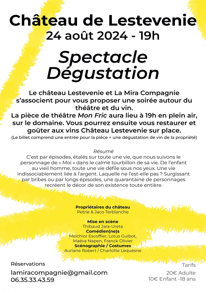 Mon Fric - Spectacle / Dégustation