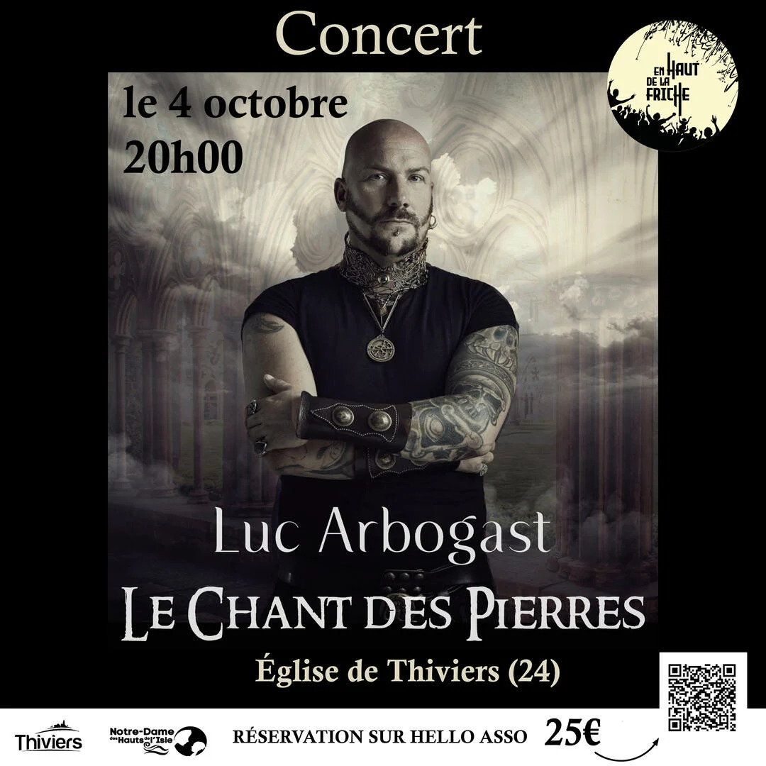 Concert de Luc Arbogast : "le Chant des Pierres"