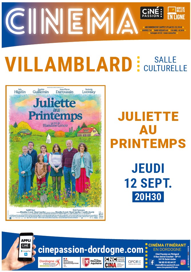 Projection «Juliette au printemps»