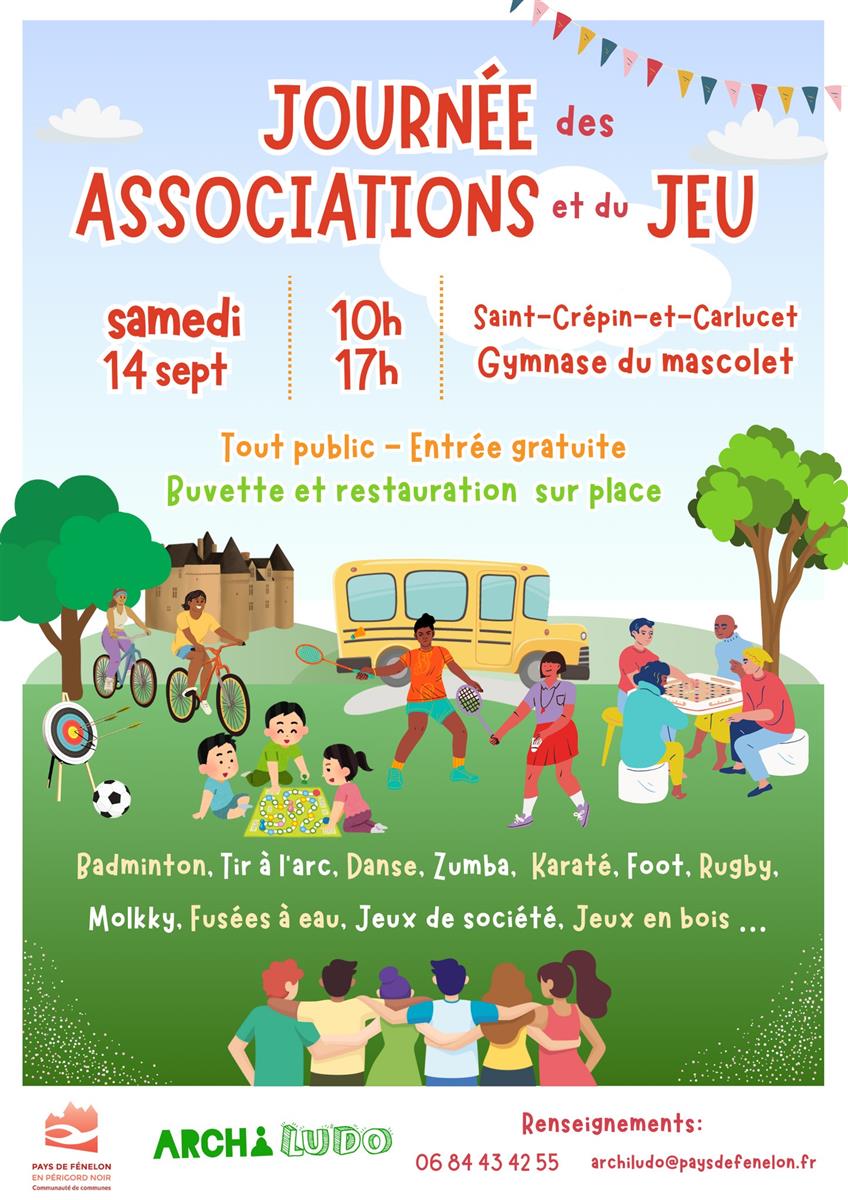 Journée des associations et du jeu - St Crépin ...