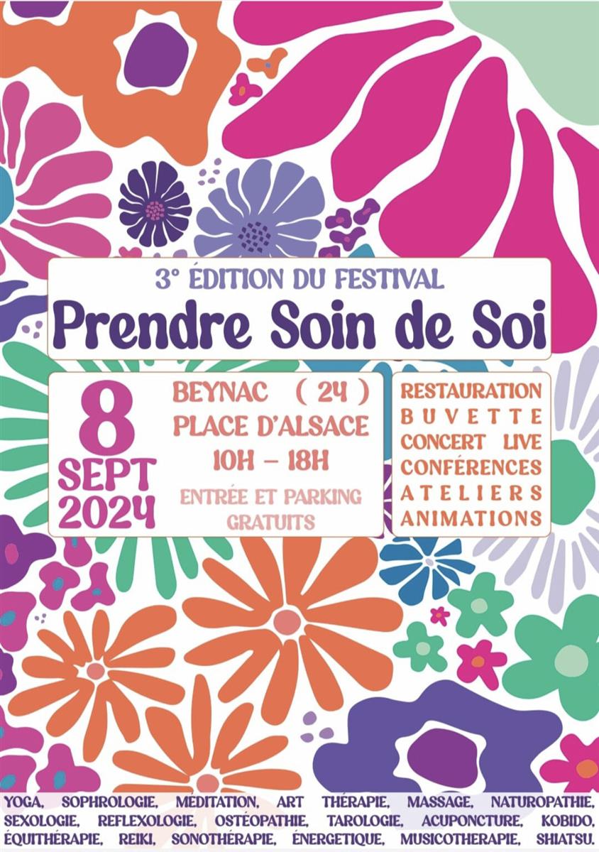 3ème édition du Festival Prendre Soin de Soi