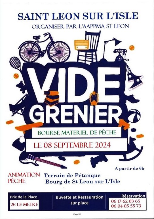 Vide-grenier Pêche