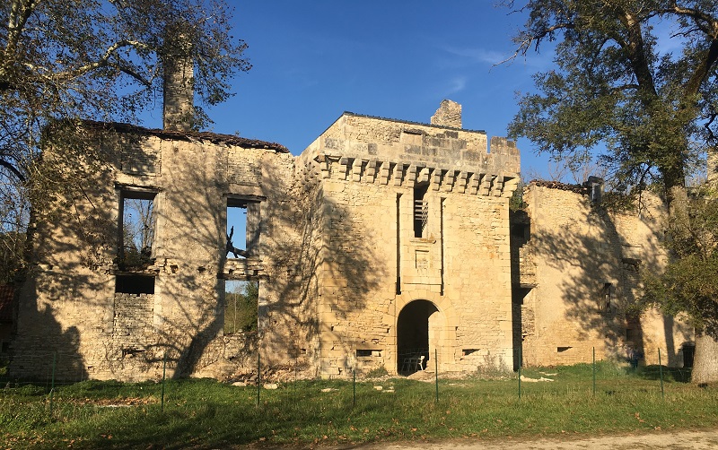 JEP - les vestiges du château de Marqueyssac