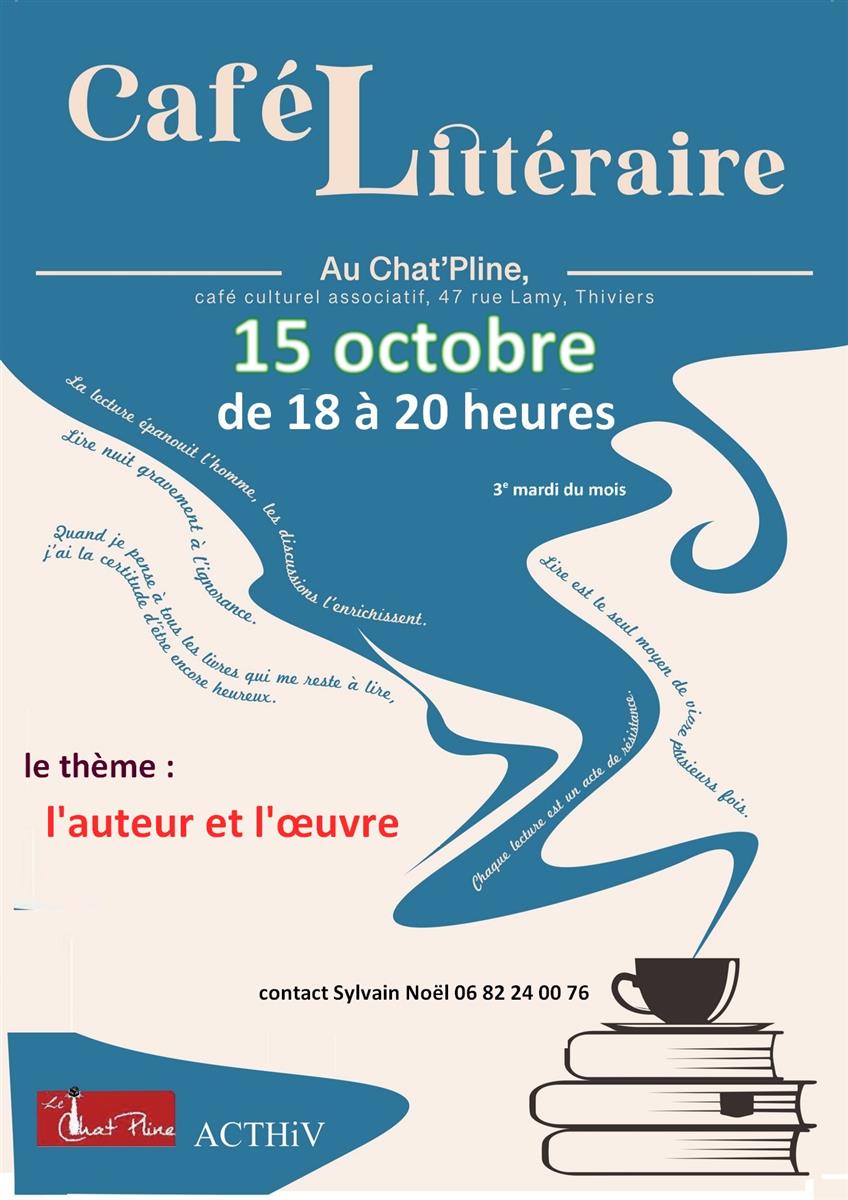 Tchat'Kafé : "l'auteur et l'œuvre"