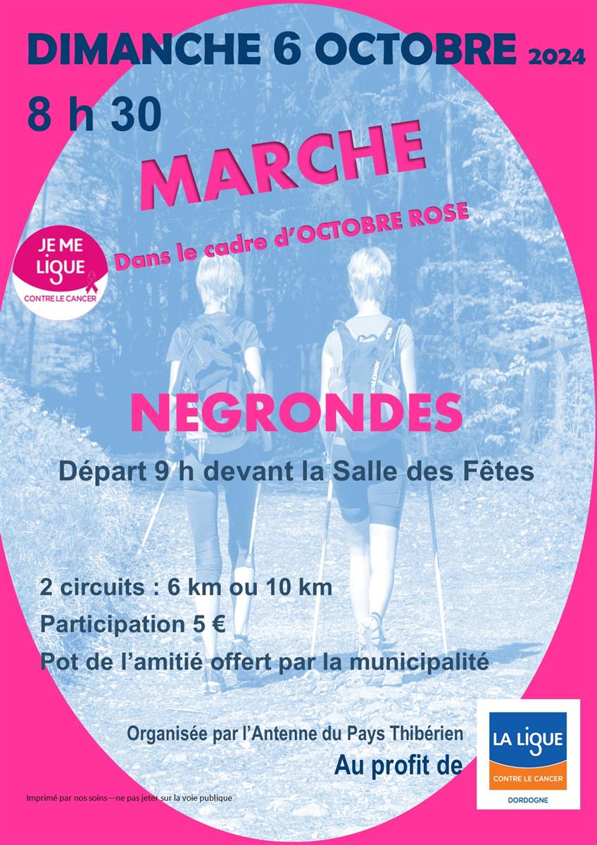 Marche pour Octobre Rose