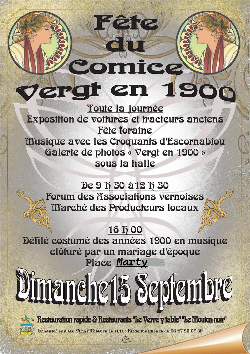 Fête 1900 - Vergt - 15 septembre