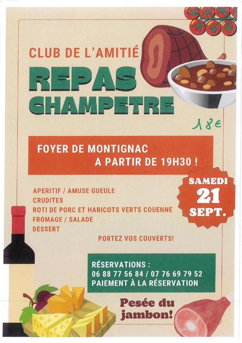 Repas champêtre