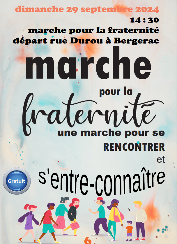 Marche pour la Fraternité - semaine de la Frat ...