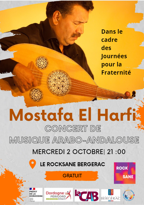 Concert Mostafa El Harfi - Semaine de la Frate ...