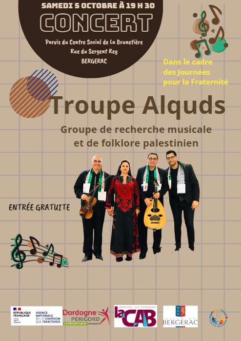 Concert de la Troupe Alquds (Folklore palestin ...