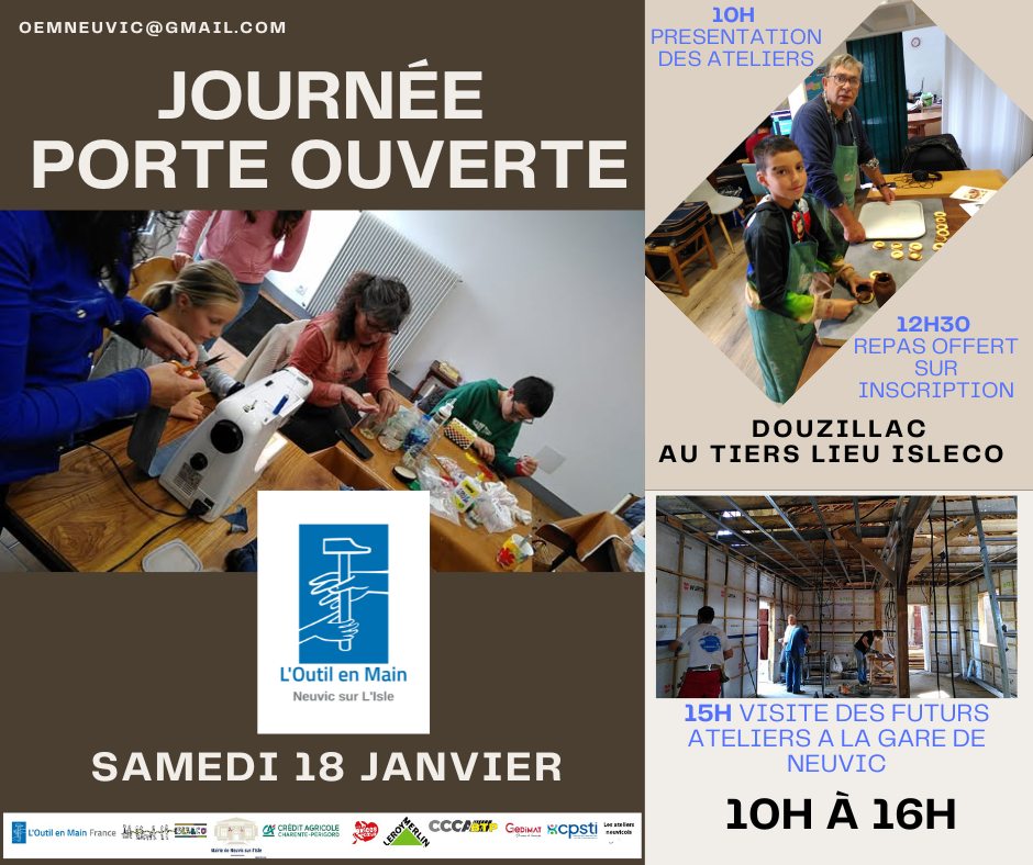 Journée porte ouverte l'Outil en Main