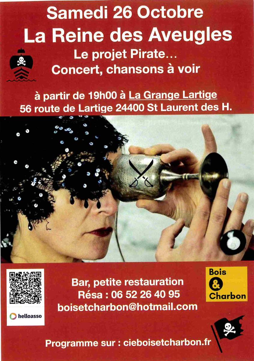 Concert La Reine des aveugles