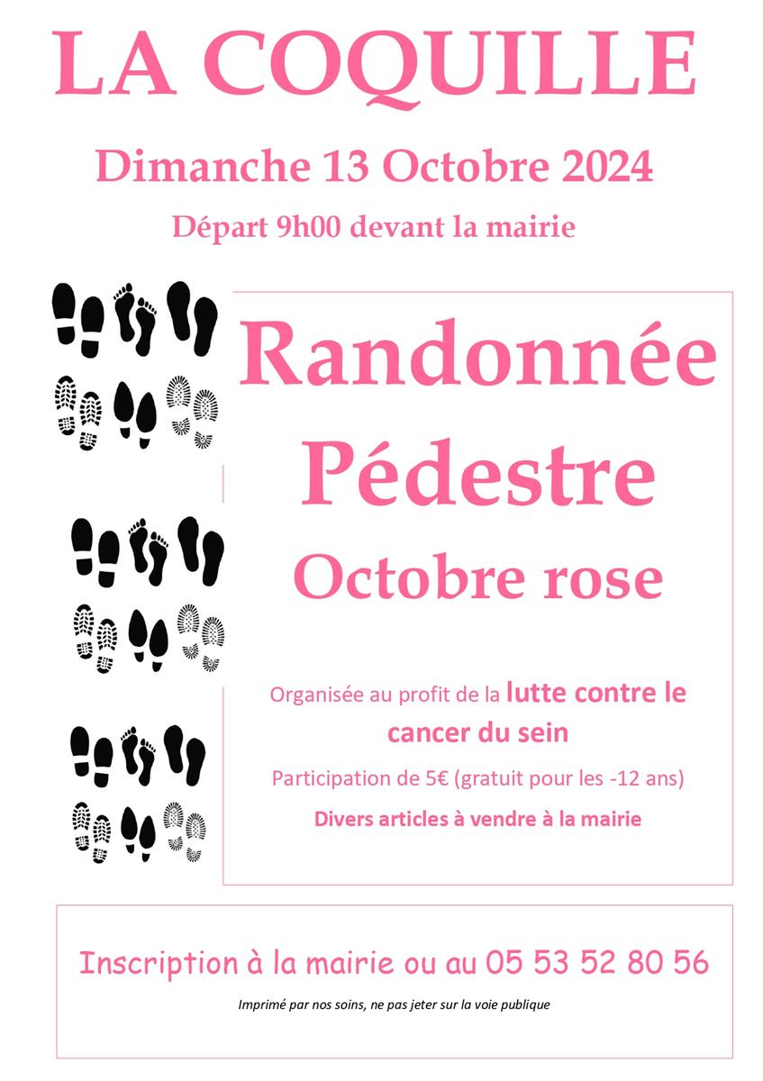 Octobre Rose - Marche