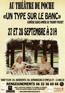 Théâtre de Poche "Un type sur le banc"