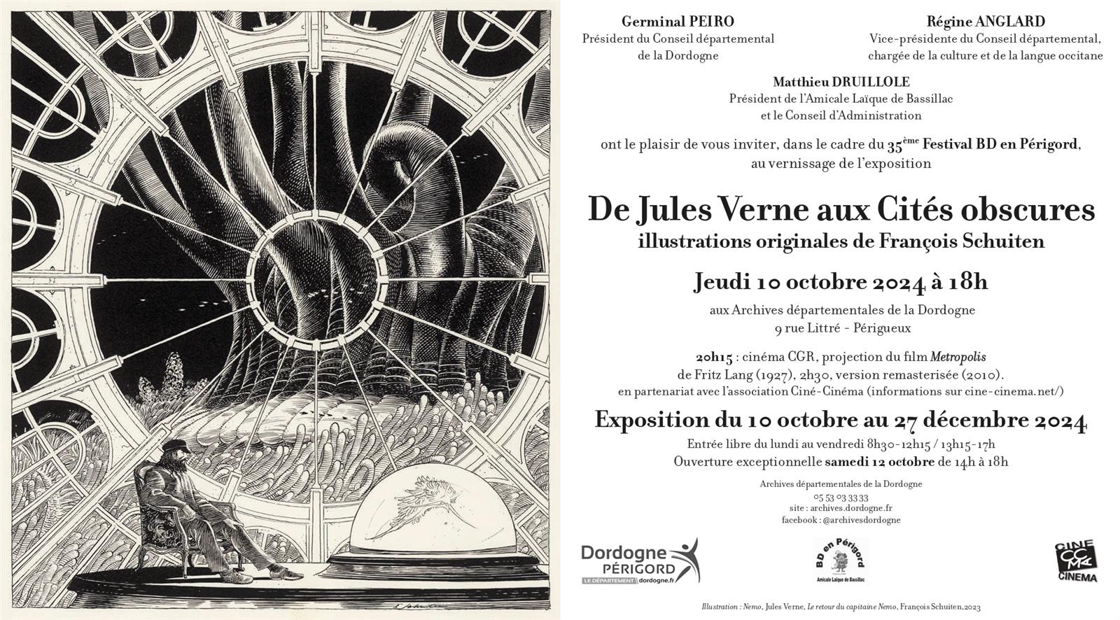 Exposition - De Jules Verne aux Cités Obscures