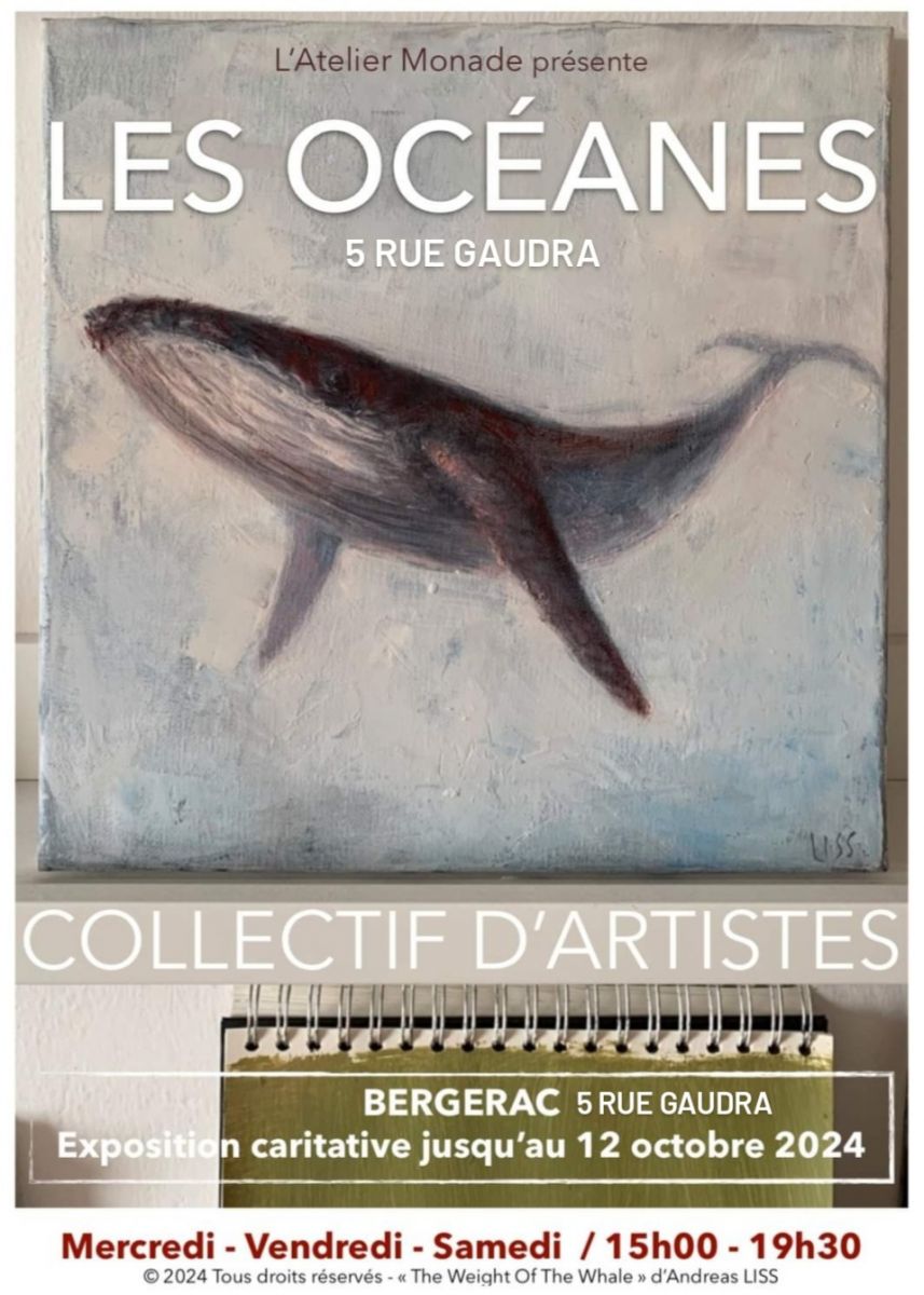 Les OCÉANES exposition au profit des baleines  ...