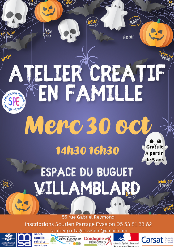 Atelier créatif en famille