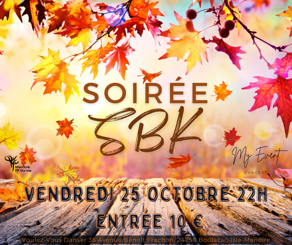 25/10 Soirée Salsa-Bachata-Kizomba