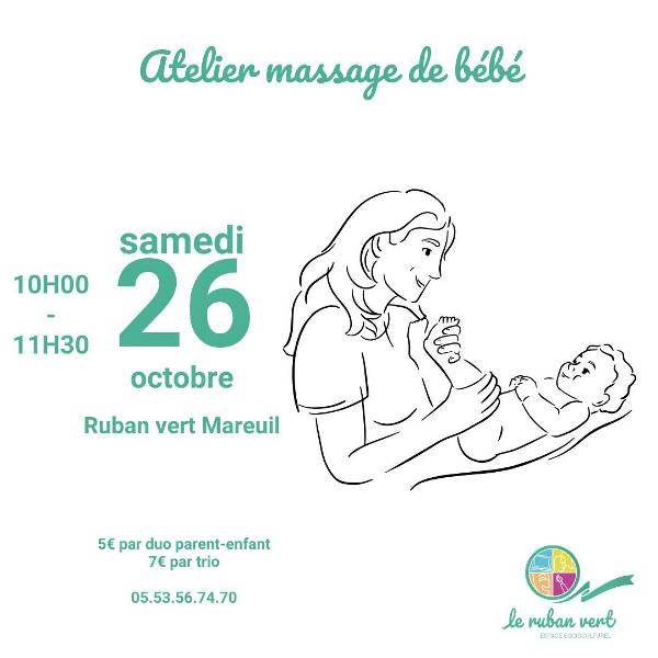 Atelier parent-enfant: massage bébés