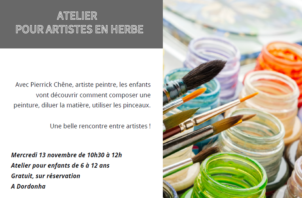 Atelier pour artiste en herbe : composition d' ...