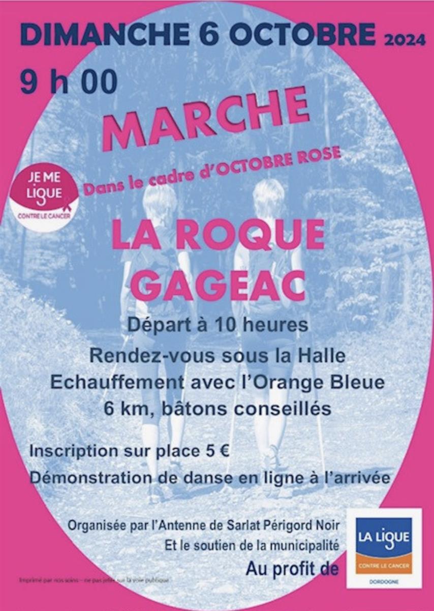 Marche dans le cadre d'Octobre Rose