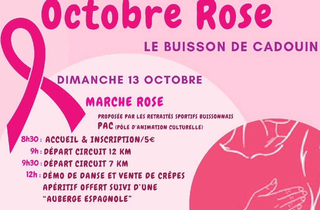 Octobre rose : marche et film