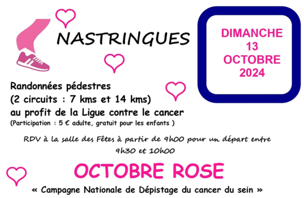 Octobre Rose | Randonnées Pédestres