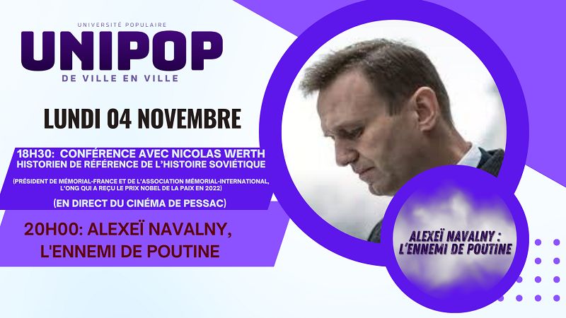 UNIPOP : CONFERENCE NICOLAS WERTH ET PROJECTIO ...