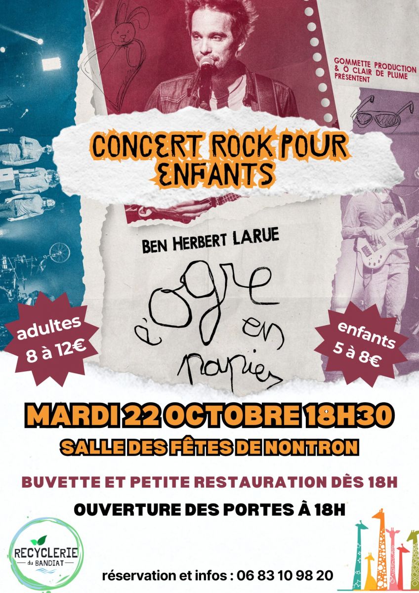 CONCERT FAMILIAL "L'OGRE EN PAPIER"