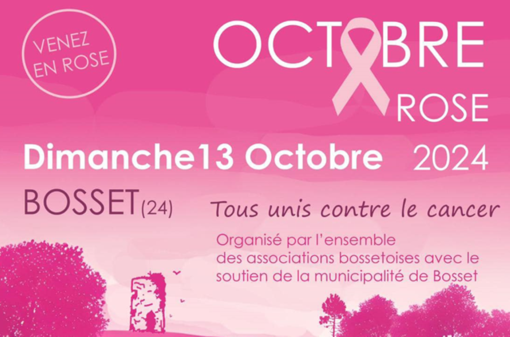 Octobre rose : marche rose