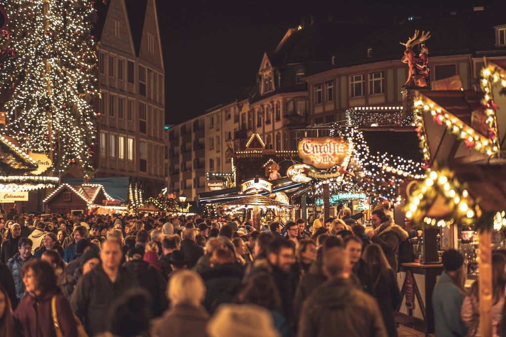 Marché de Noël et vide ta chambre