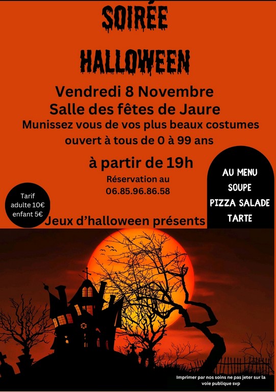 Soirée Halloween