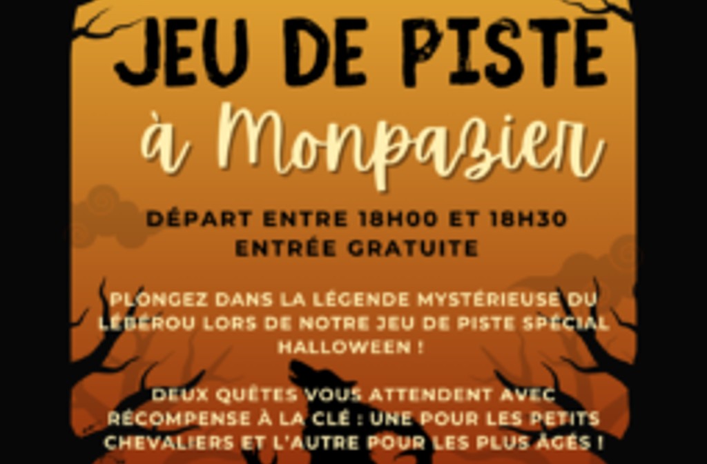 Jeu de piste d'Halloween