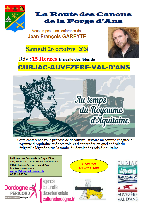 Conférence : Au temps du Royaume d'Aquitaine